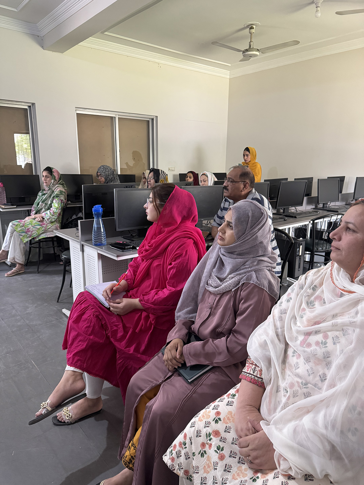 Session on the Psychological wellbeing for the care givers and female students at Roshni Homes