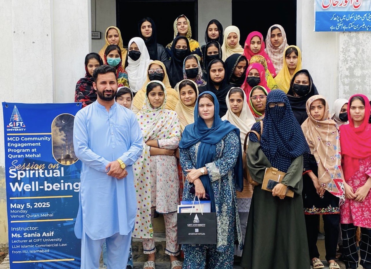 Session on Spiritual Wellbeing - Quran Mehal, Gujranwala.